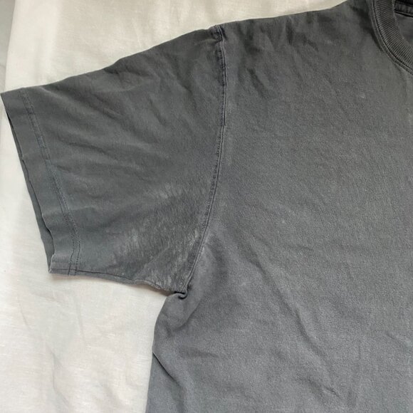 Medium Carhartt Grey Original Fit simple T-shirt - Picture 4 of 6